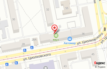 Загородный оздоровительный лагерь Звонкие голоса на улице Циолковского на карте