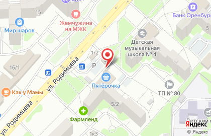 Фирменный магазин Мясная деревня в Дзержинском районе на карте
