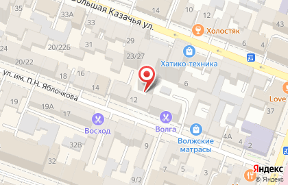 Багетная мастерская Картуш на Большой Казачьей улице на карте