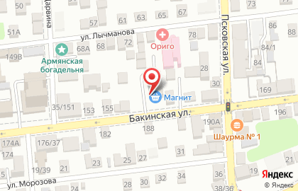 Студия коррекции фигуры bodykorrektor на Бакинской улице на карте