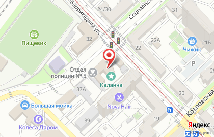 Отделение надзорной деятельности по Ворошиловскому району, Главное Управление МЧС России по Волгоградской области на карте