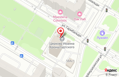 Храм Святого Праведного Иоанна Кронштадского на карте