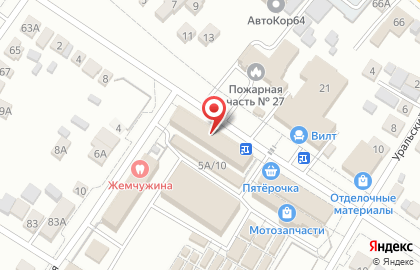 Авелон на Саратовской улице на карте