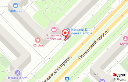Паркет Холл в Гагаринском районе на карте