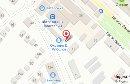 Мебельный салон ТриЯ на проспекте Ленина на карте