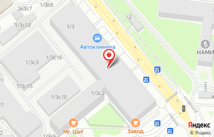 Спринт Московский Завод на карте