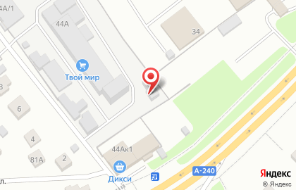 Торговая компания Твой мир на Шоссейной улице на карте