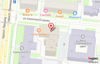 Кремация домашних животных в Мурманске на карте