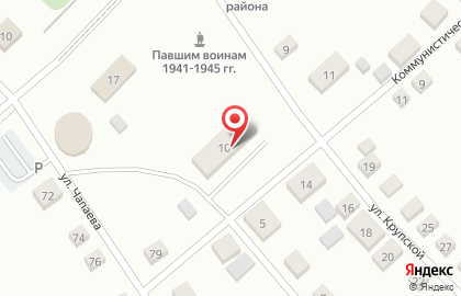 Детский сад Светлячок №4 на улице Крупской на карте
