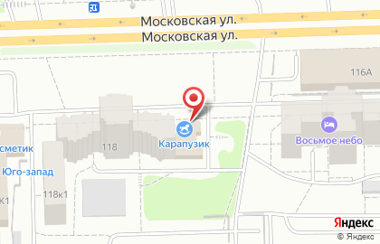 Магазин детских товаров Карапузик на Московской улице на карте