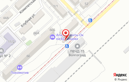 Продуктовый магазин в Волгограде на карте