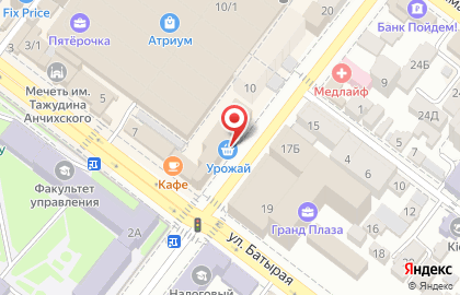 Ателье Фасон на улице Дзержинского на карте