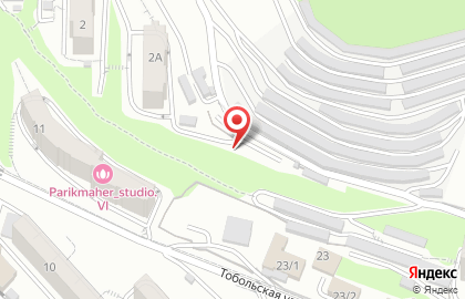 Автостоянка Авто-Лайф во Владивостоке на карте