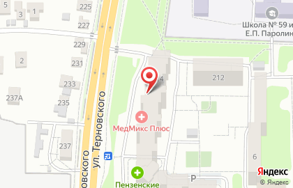 Центр слуха в Пензе на карте