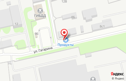 Магазин продуктов Сытый папа на карте