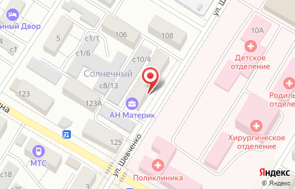 Юнилаб на карте
