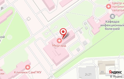Аптека Медгард в Самаре на карте
