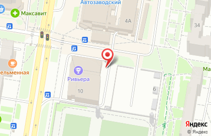 Туристическое агентство Москва-Тур-НН в Автозаводском районе на карте