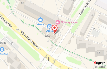 Торговый комплекс Первомайский в Новочебоксарске на карте