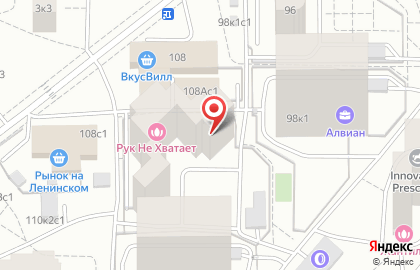 SPA-центр 7 Красок на метро Проспект Вернадского на карте