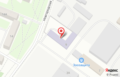 Техтранс на Новгородской улице на карте