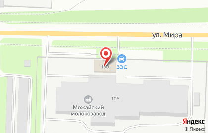 Завод стерилизованного молока Можайский на карте