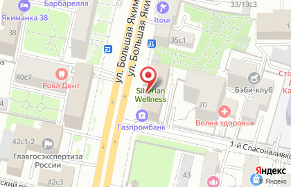 Банкомат Газпромбанк на улице Большая Якиманка на карте