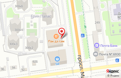 Ресторан-барбекю Пак Дэгам в Южно-Сахалинске на карте