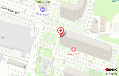 Киоск овощей и фруктов на Речной улице на карте