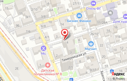 Моцарт Хаус на Пушкинской набережной на карте
