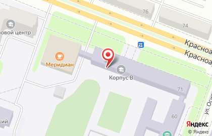 МарГУ, Марийский государственный университет на улице Машиностроителей на карте