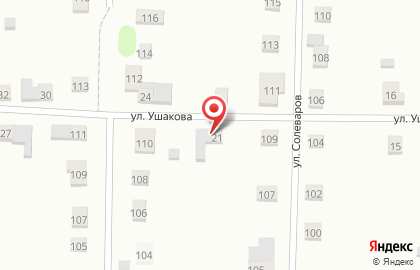 Медицинская клиника Эспераль на улице Ушакова на карте