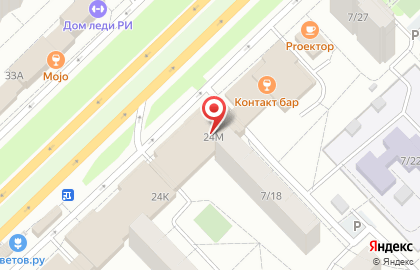 АКБ Росбанк на проспекте Мира на карте