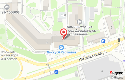 Производственно-торговая компания Апрель на Октябрьской улице на карте