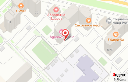 Гостиничный комплекс Уют на Запорожской улице на карте
