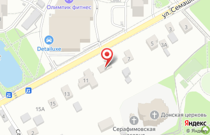 Школа танцев Азбука Танцев на улице Семашко на карте