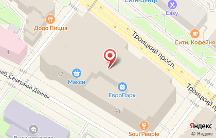 S Parfum & Cosmetics на Троицком проспекте на карте