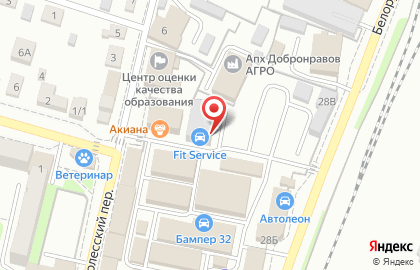Автосервис FIT SERVICE на Московском проспекте на карте