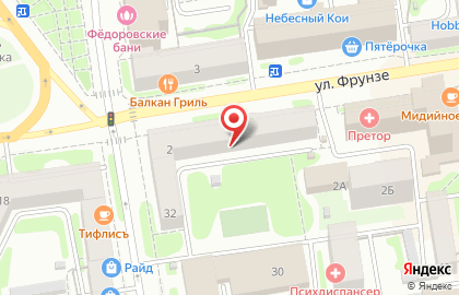 Эдельвейс в Новосибирске на карте