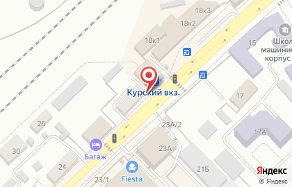 Светильники на Донбасской улице на карте