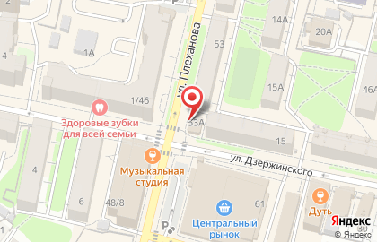 Магазин и киоск Слободские колбасы на улице Плеханова на карте