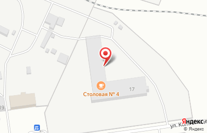 Столовая №4 в Ставрополе на карте