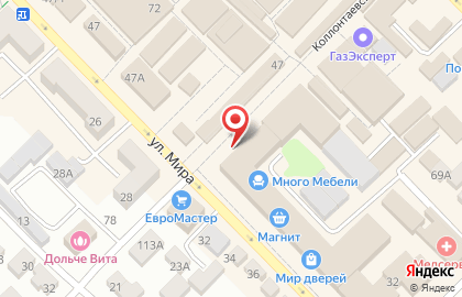 Компания Сплитпром на улице Мира на карте