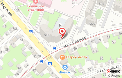 Супермаркет Обжорка на карте