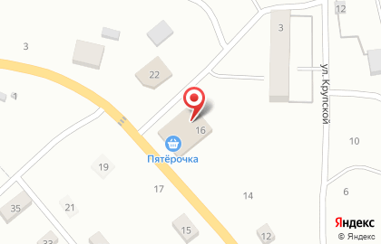 Столовая Копейка на Клубной улице на карте