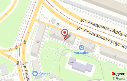 Стоматология Жемчужина на улице Академика Арбузова на карте