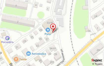 Дверной супермаркет Двери Лэнд на улице Стаханова на карте
