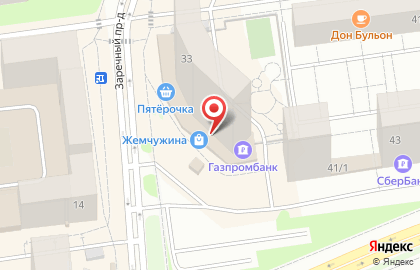 Уралтелекомсервис в Заречном проезде на карте
