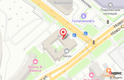Журнал Blizko ремонт на Ново-Садовой улице на карте