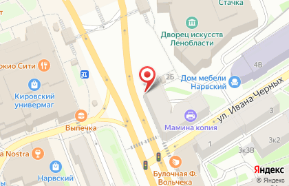 Салон оптики Питер Оптика на проспекте Стачек на карте